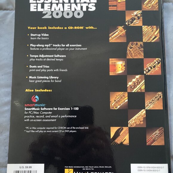 ESSENTIAL ELEMENTS for Band - Oboe - Book 1 With CD - Picture 3 of 3